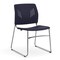 Officesource Stacked Seating Armless Stackable Side Chair with Chrome Frame OSSN6015NV - alternate 4